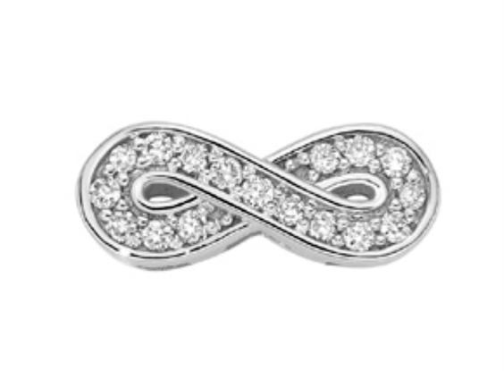 Charm Elements in Oro bianco ECF11415.006 - ECF11415.006